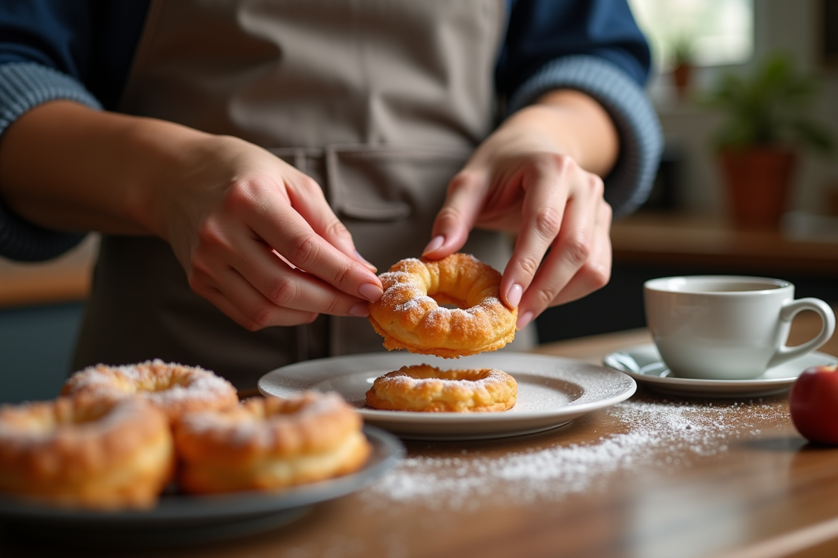 beignet pomme